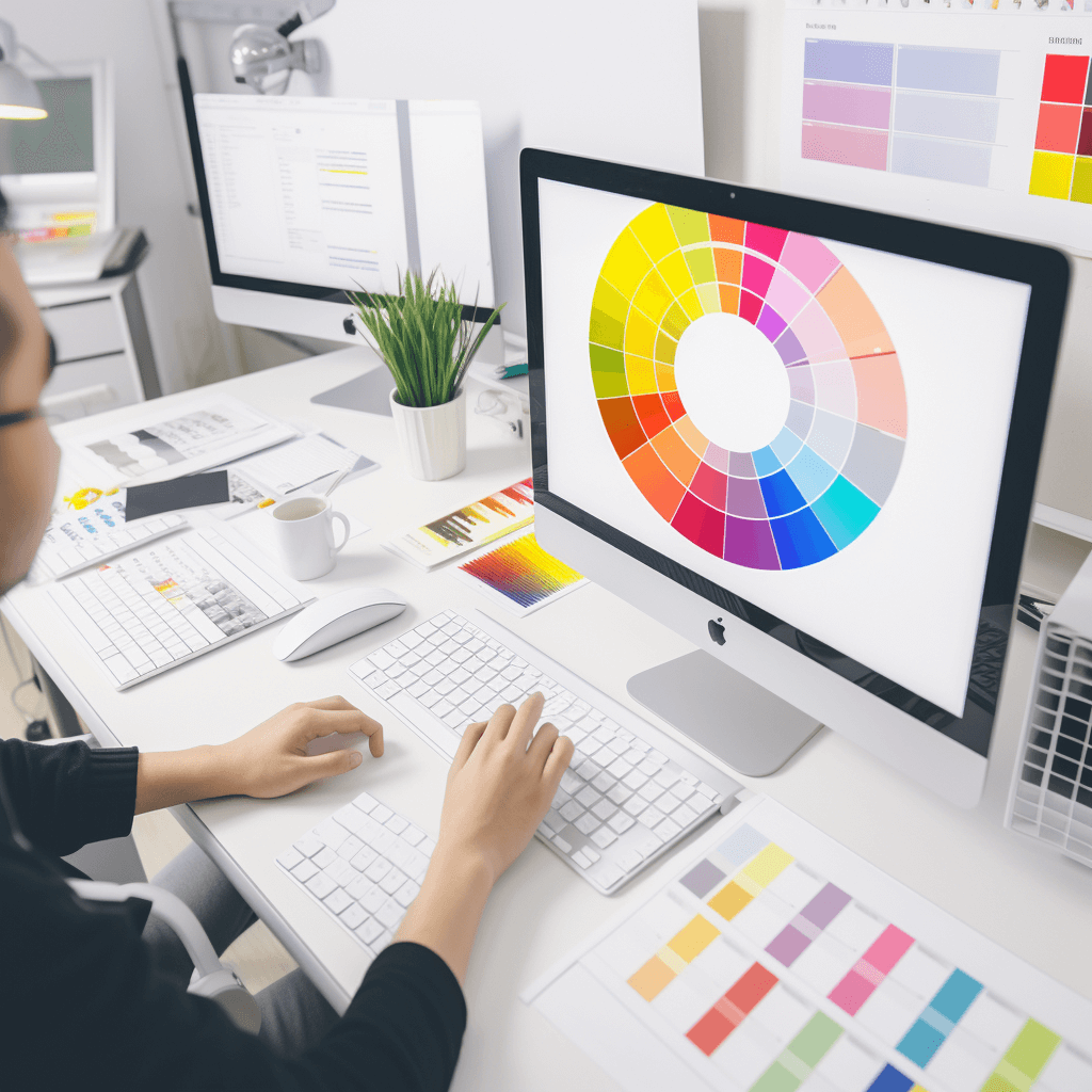 Een gids voor het kiezen van kleuren in webdesign als kunstvorm.